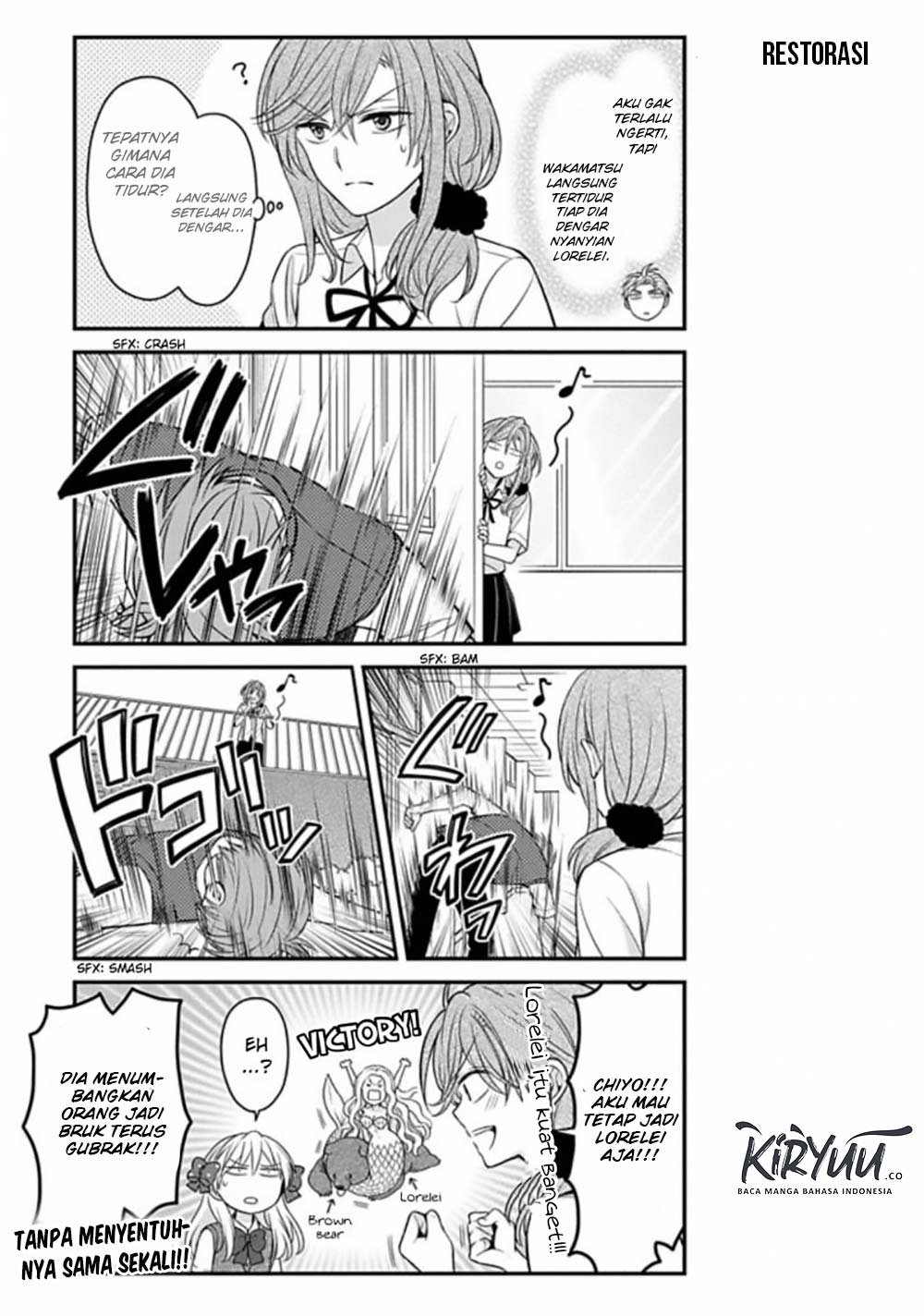 Gekkan Shoujo Nozaki-kun Chapter 84 - halaman 8