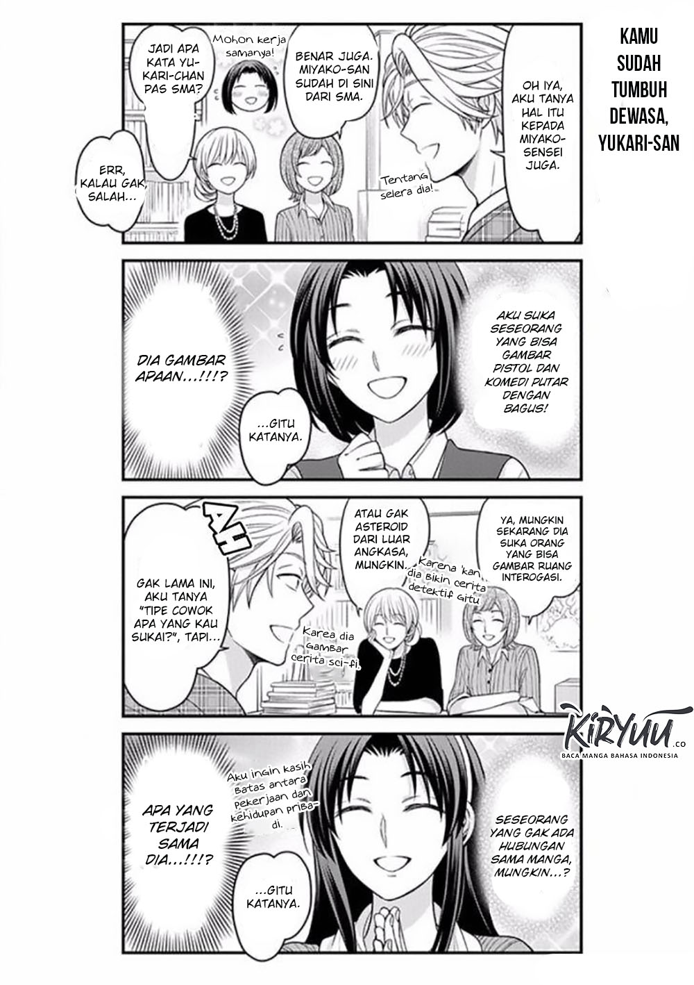Gekkan Shoujo Nozaki-kun Chapter 85 - halaman 8