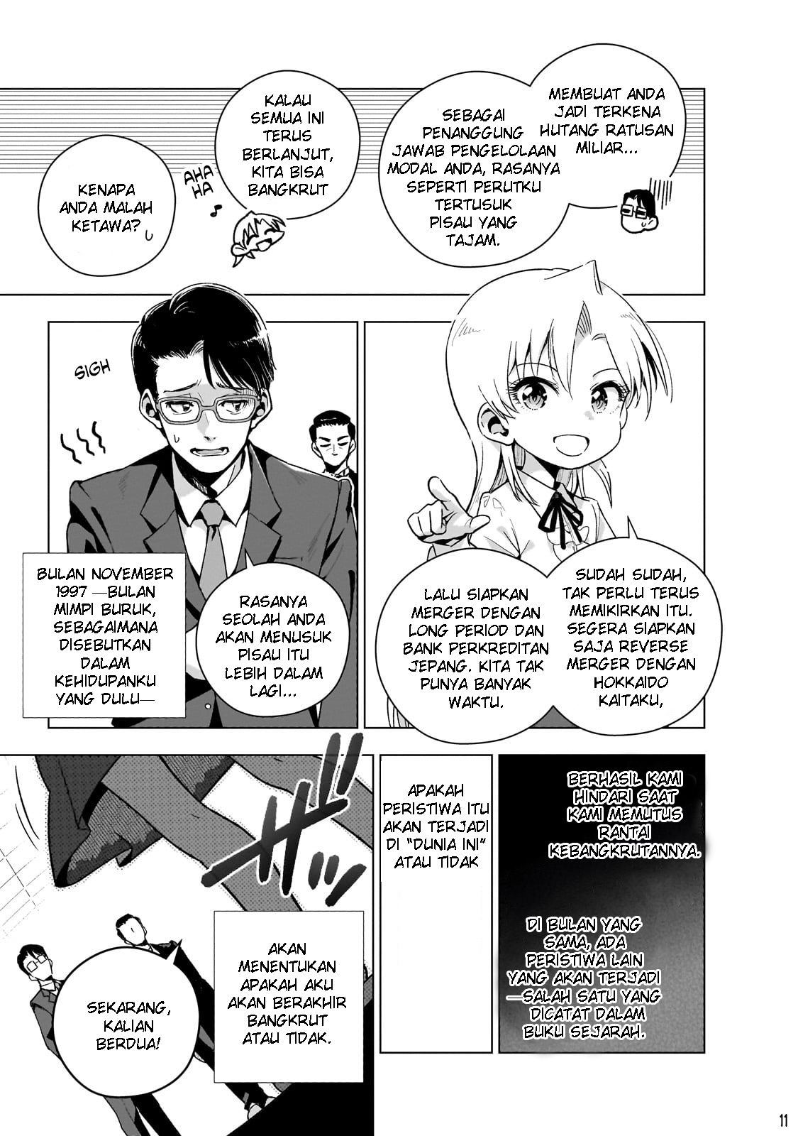 Gendai Shakai de Otome Game no Akuyaku Reijou wo Suru no wa Chotto Taihen Chapter 10 - halaman 11