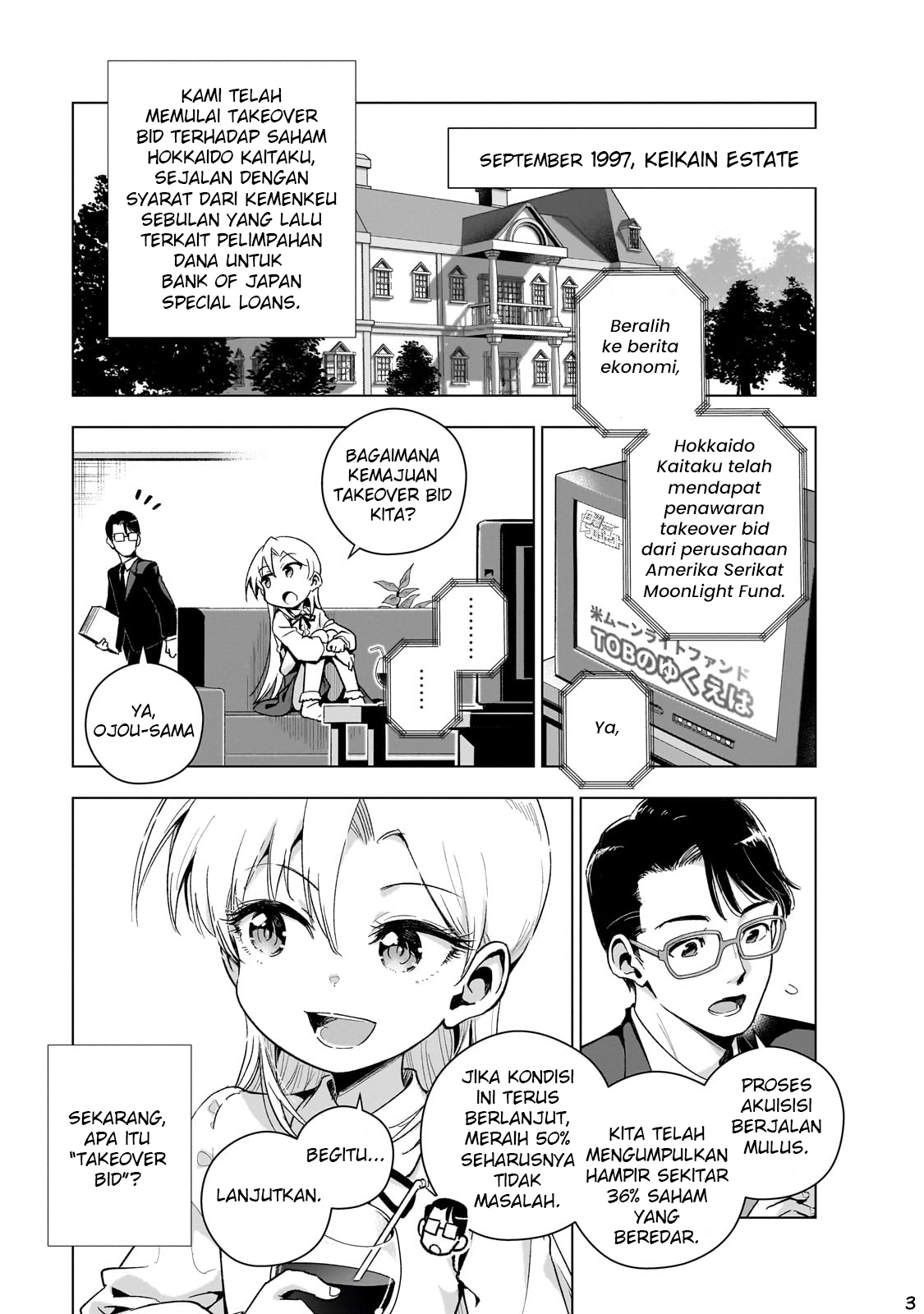 Gendai Shakai de Otome Game no Akuyaku Reijou wo Suru no wa Chotto Taihen Chapter 10 - halaman 3