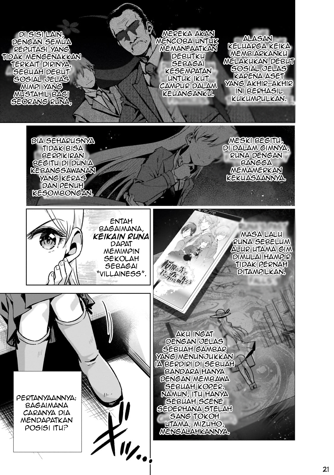 Gendai Shakai de Otome Game no Akuyaku Reijou wo Suru no wa Chotto Taihen Chapter 11 - halaman 22