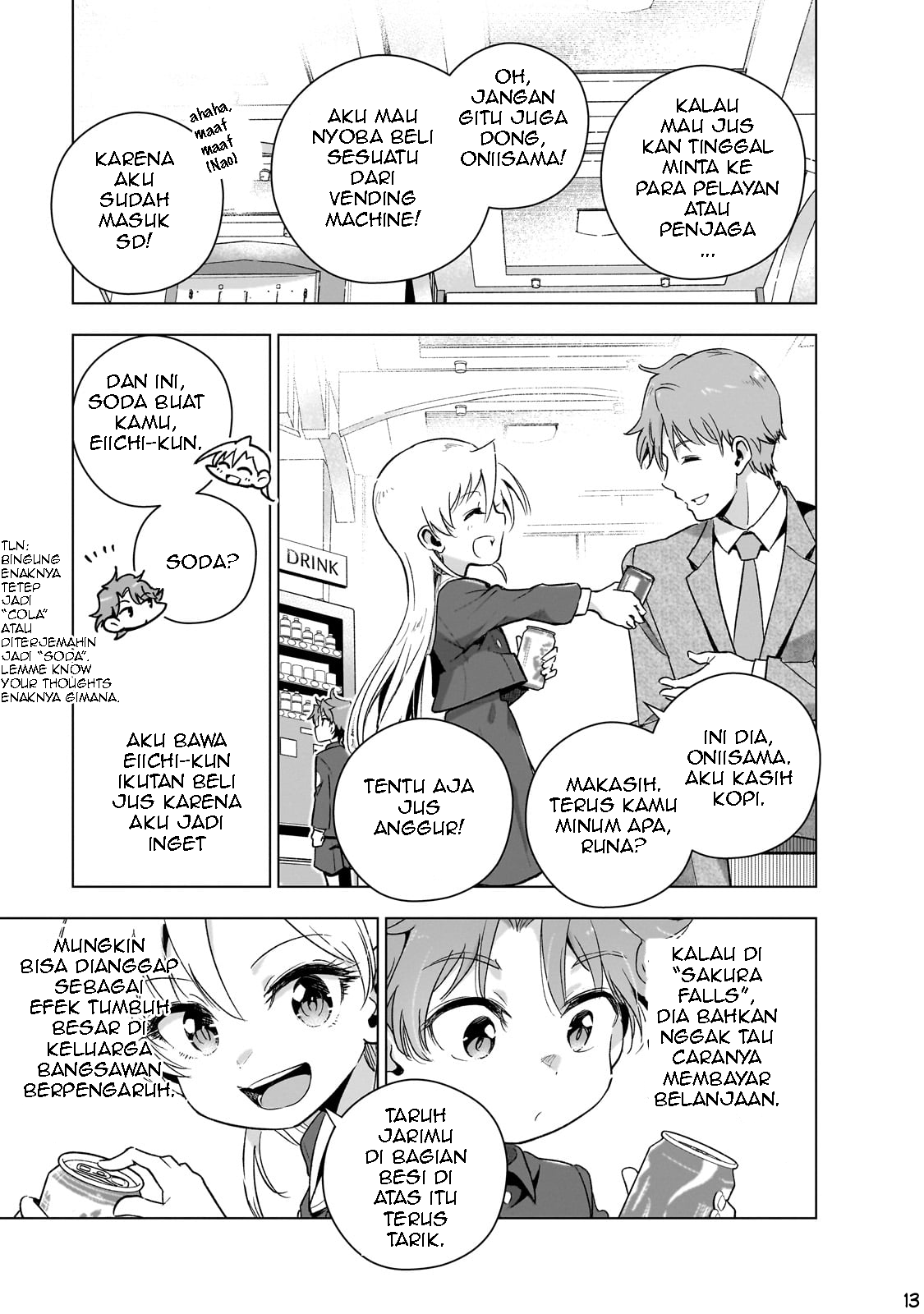 Gendai Shakai de Otome Game no Akuyaku Reijou wo Suru no wa Chotto Taihen Chapter 13 - halaman 14