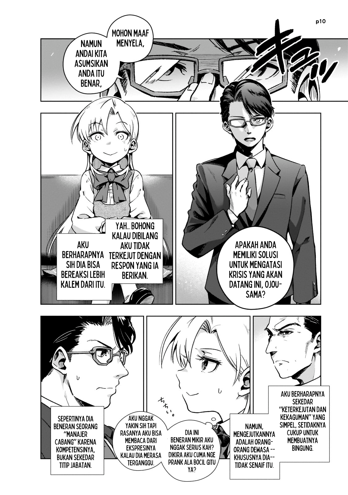 Gendai Shakai de Otome Game no Akuyaku Reijou wo Suru no wa Chotto Taihen Chapter 3 - halaman 10