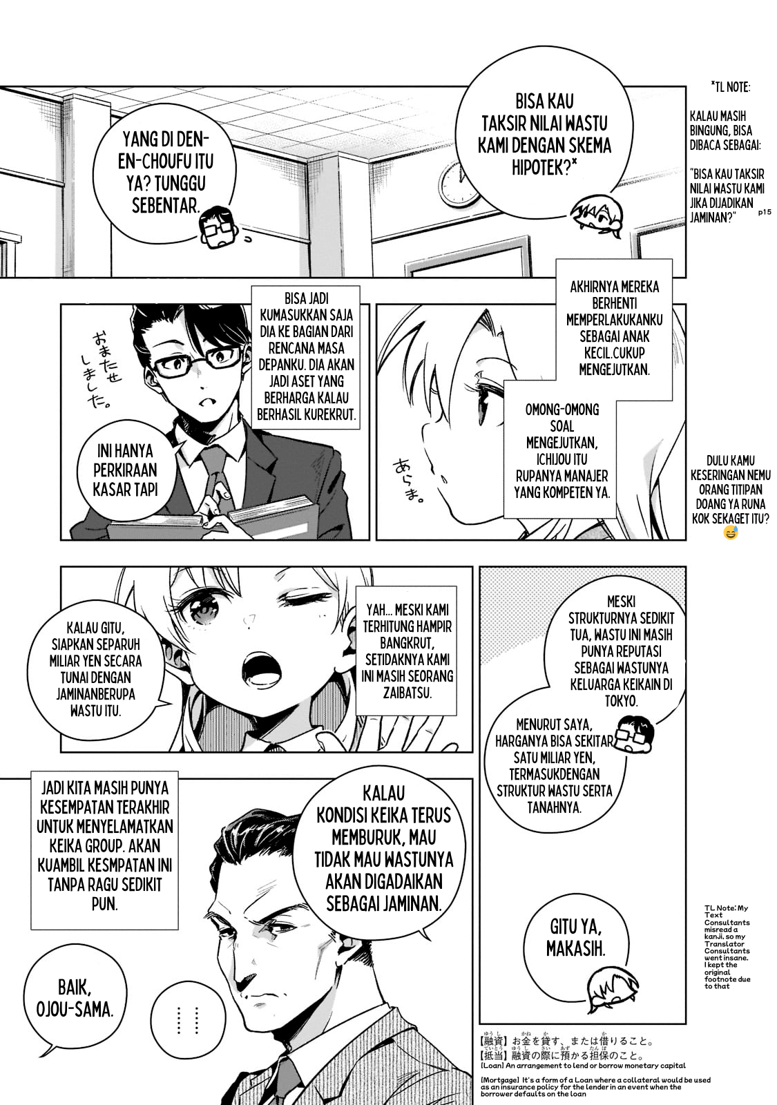 Gendai Shakai de Otome Game no Akuyaku Reijou wo Suru no wa Chotto Taihen Chapter 3 - halaman 15