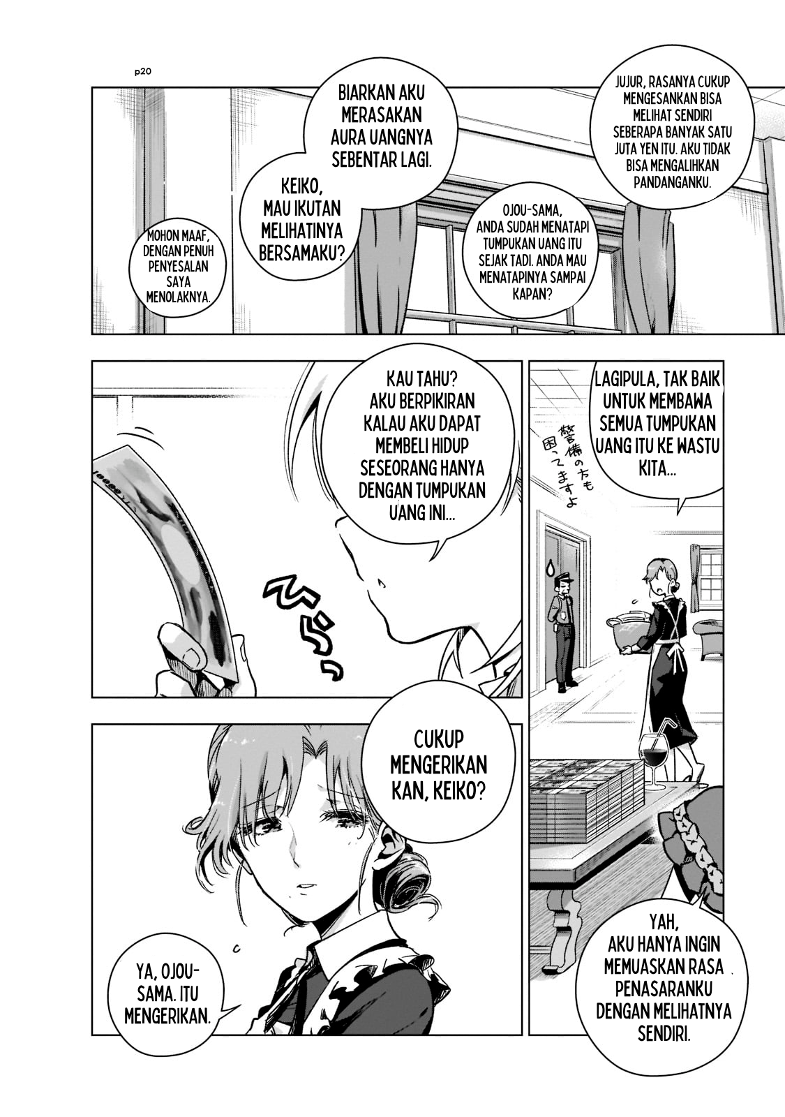 Gendai Shakai de Otome Game no Akuyaku Reijou wo Suru no wa Chotto Taihen Chapter 3 - halaman 20