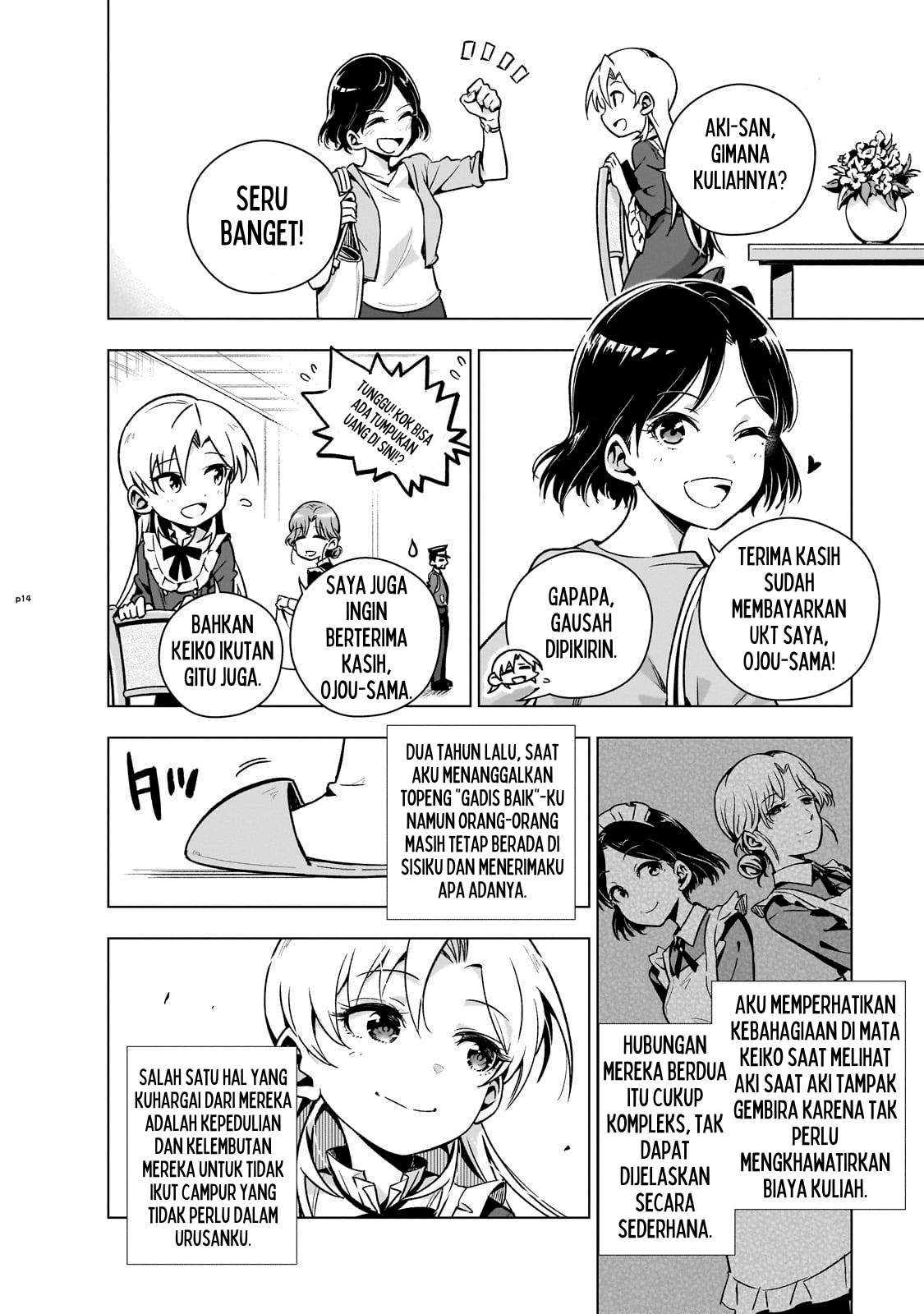 Gendai Shakai de Otome Game no Akuyaku Reijou wo Suru no wa Chotto Taihen Chapter 4 - halaman 14