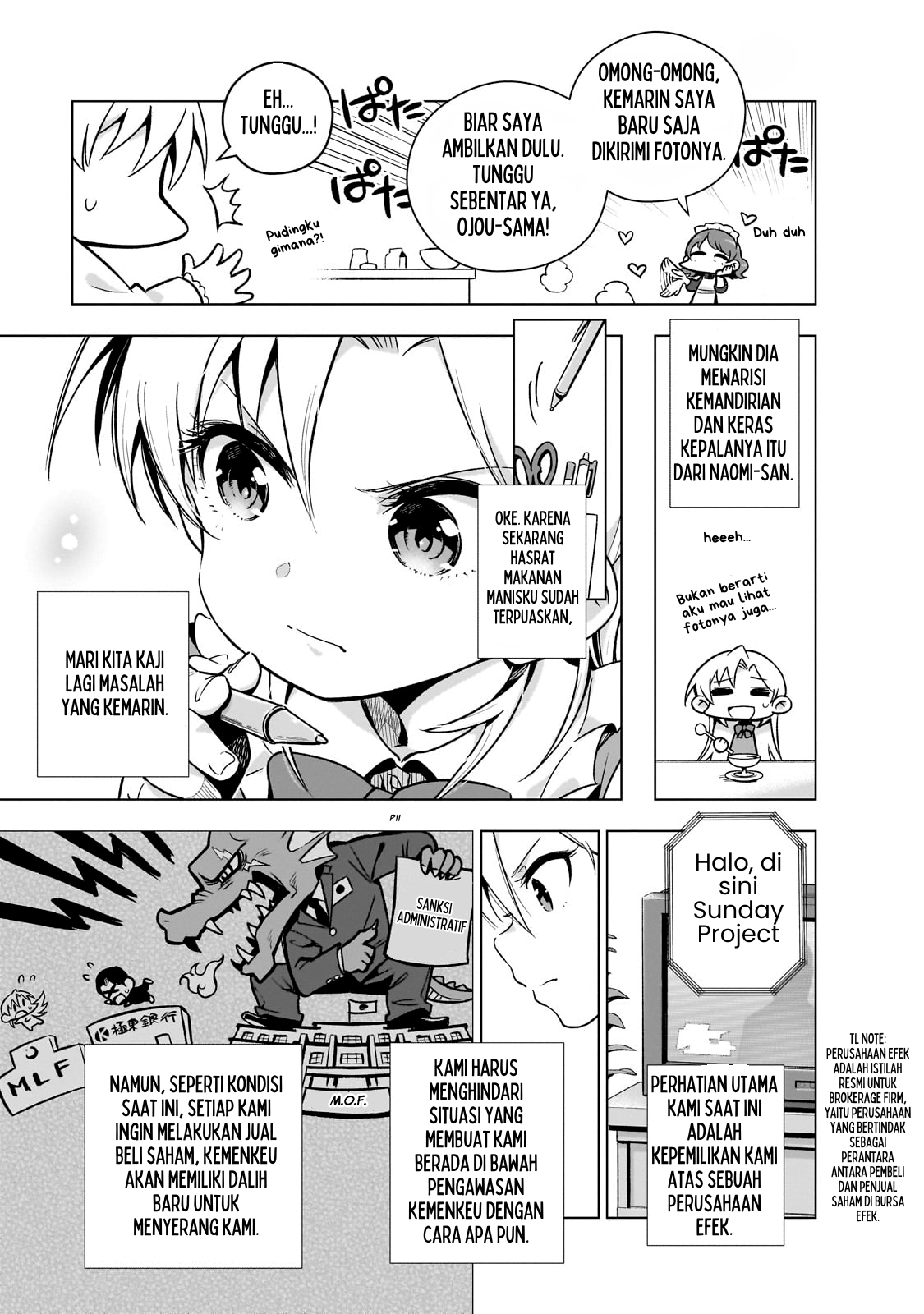 Gendai Shakai de Otome Game no Akuyaku Reijou wo Suru no wa Chotto Taihen Chapter 5 - halaman 12