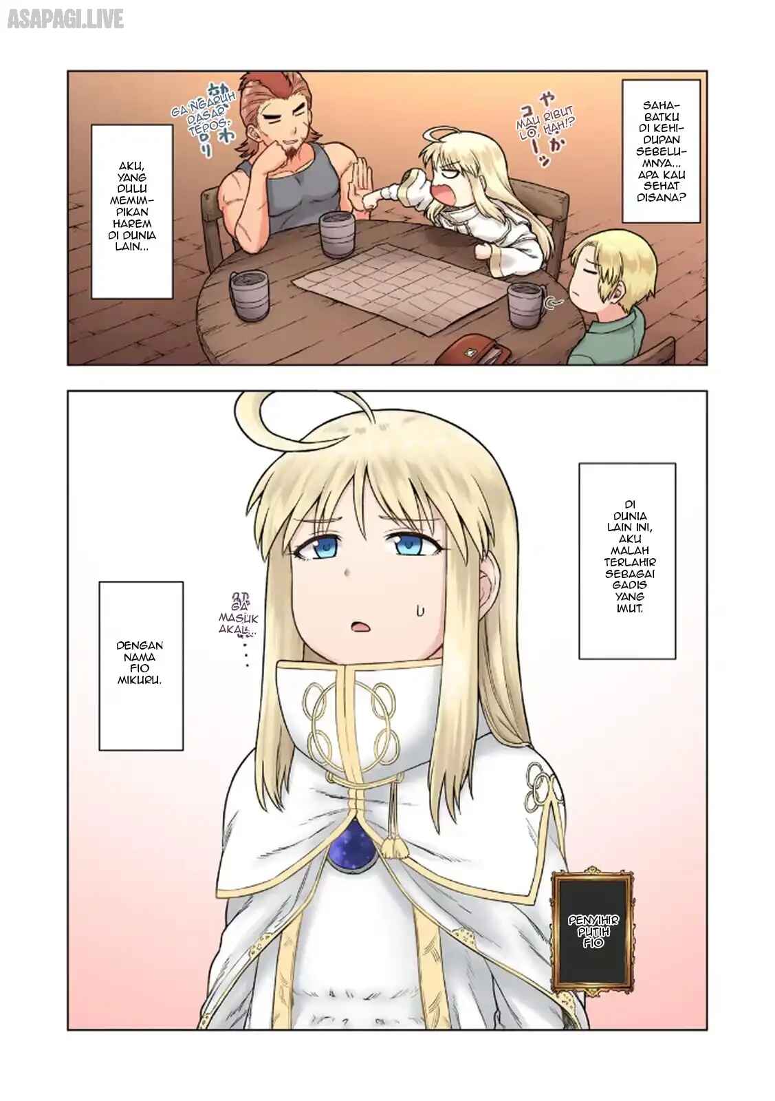 Genderswap Reincarnated as the Sub Heroine Chapter 1 - halaman 12