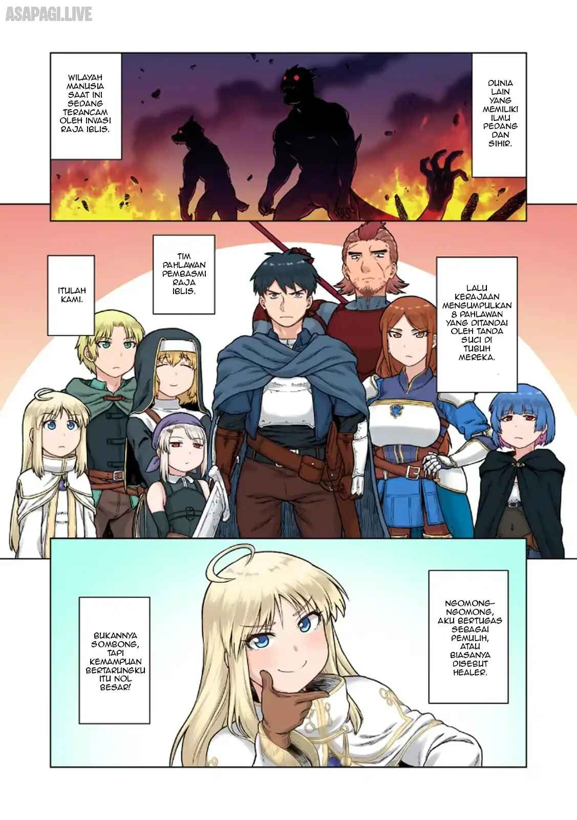 Genderswap Reincarnated as the Sub Heroine Chapter 1 - halaman 13