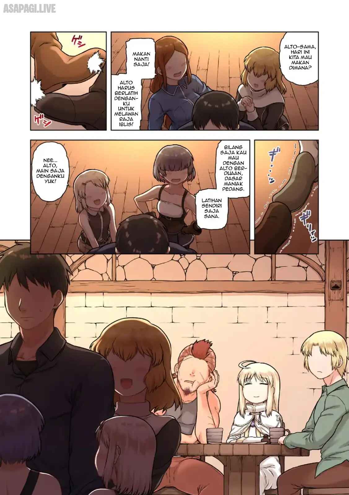 Genderswap Reincarnated as the Sub Heroine Chapter 1 - halaman 9