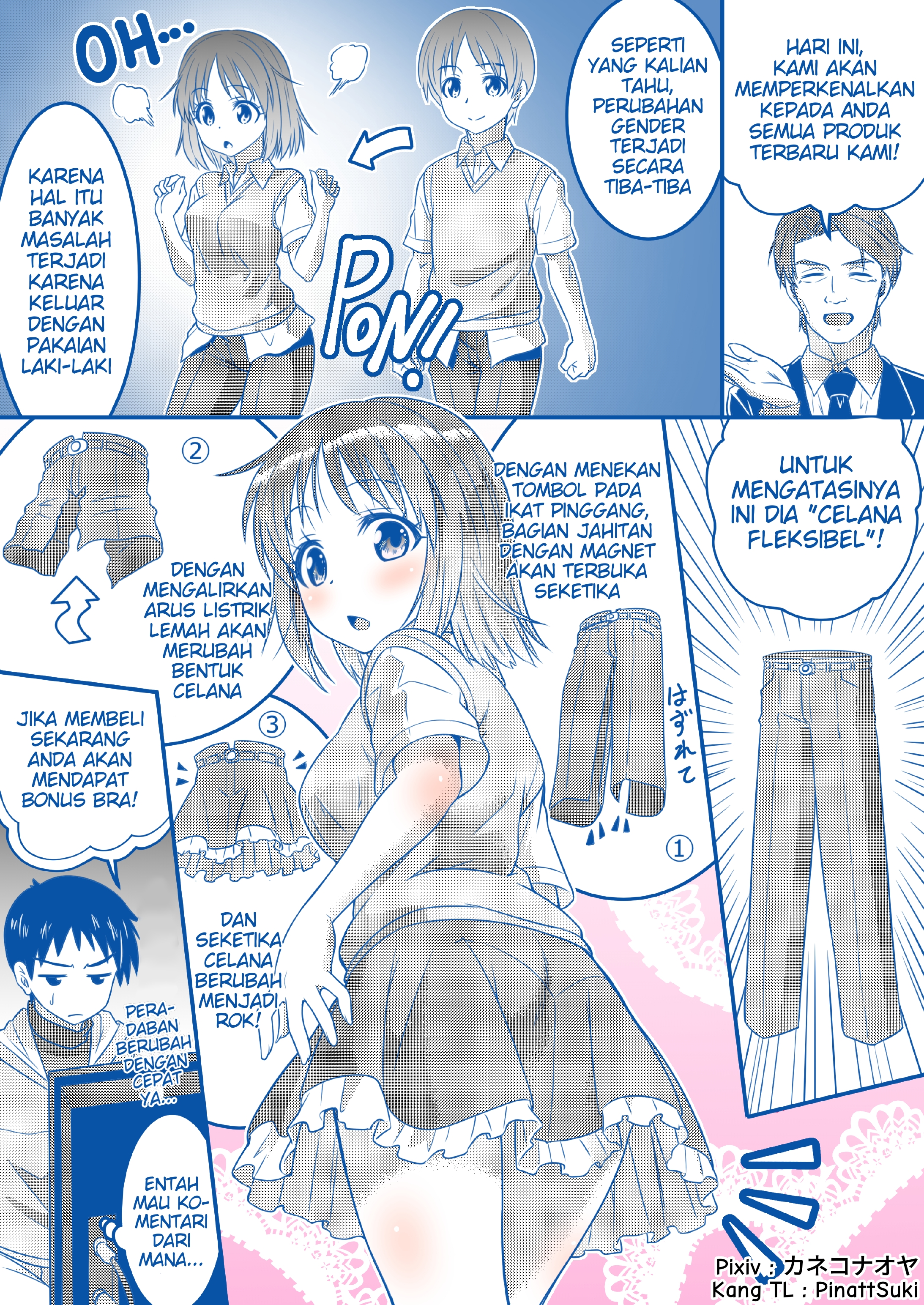Genderswapped Shopping Chapter 0 - halaman 1