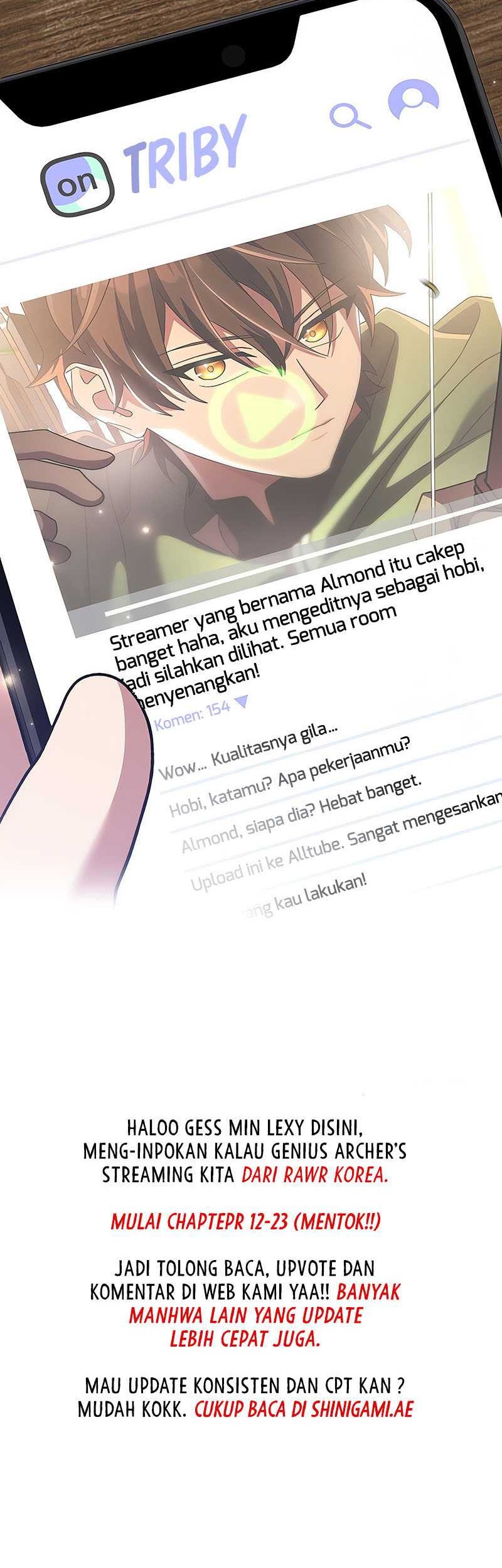 Genius Archer’s Streaming Chapter 12 - halaman 77