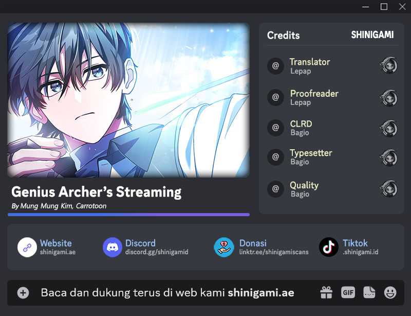 Genius Archer’s Streaming Chapter 27 - halaman 1