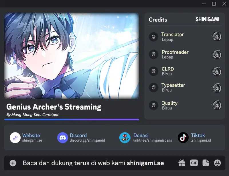 Genius Archer’s Streaming Chapter 31 - halaman 1