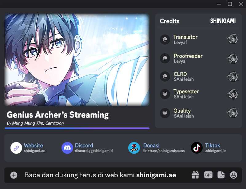 Genius Archer’s Streaming Chapter 36 - halaman 1