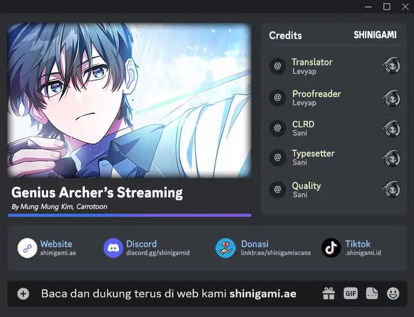 Genius Archer’s Streaming Chapter 39 - halaman 1