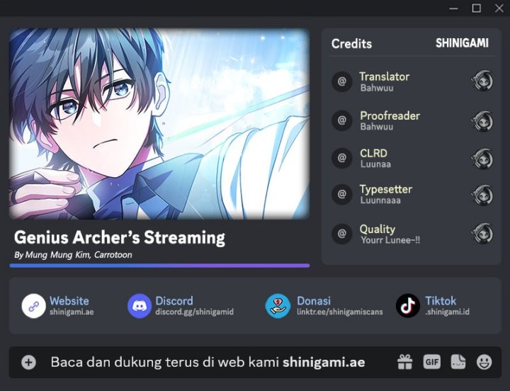 Genius Archer’s Streaming Chapter 55 - halaman 1