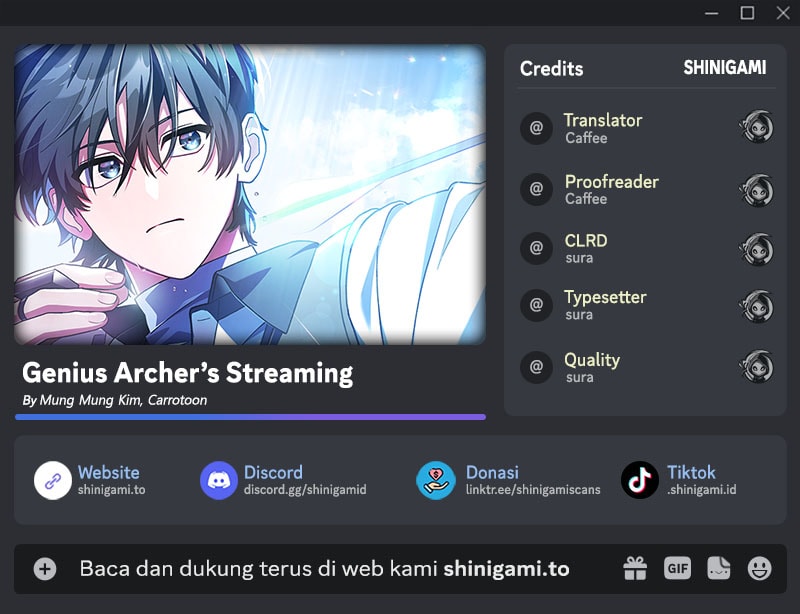 Genius Archer’s Streaming Chapter 73 - halaman 1
