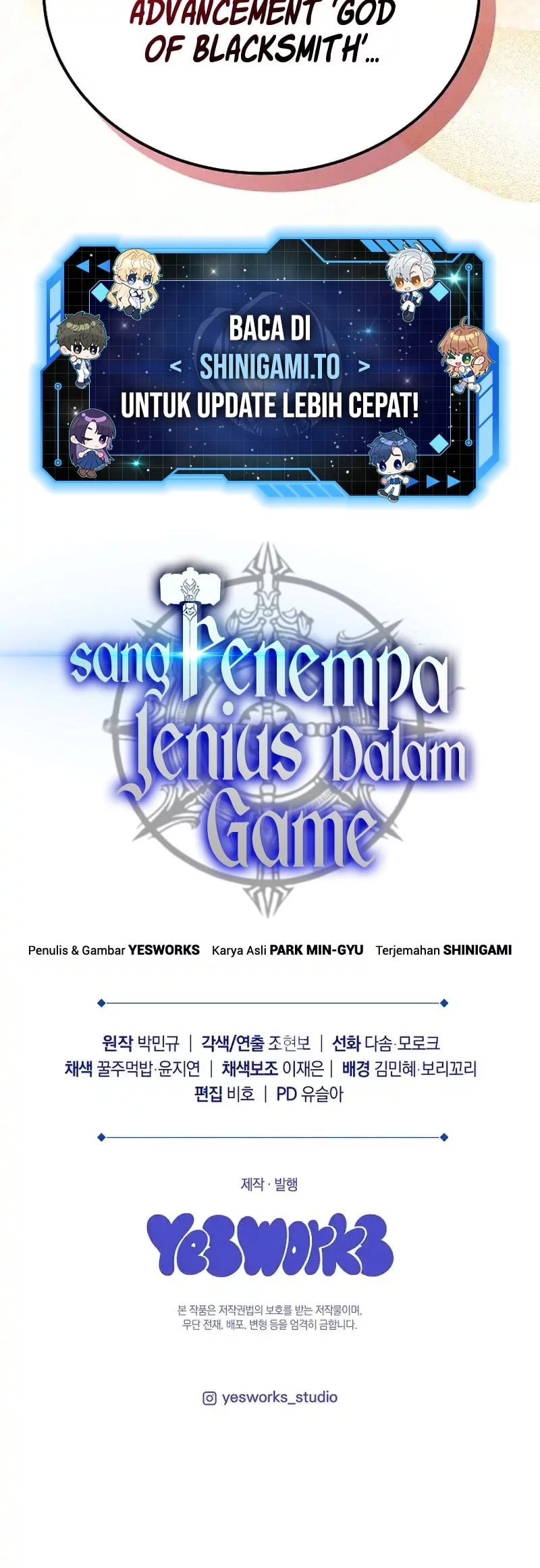 Genius Blacksmith’s Game Chapter 4 - halaman 103