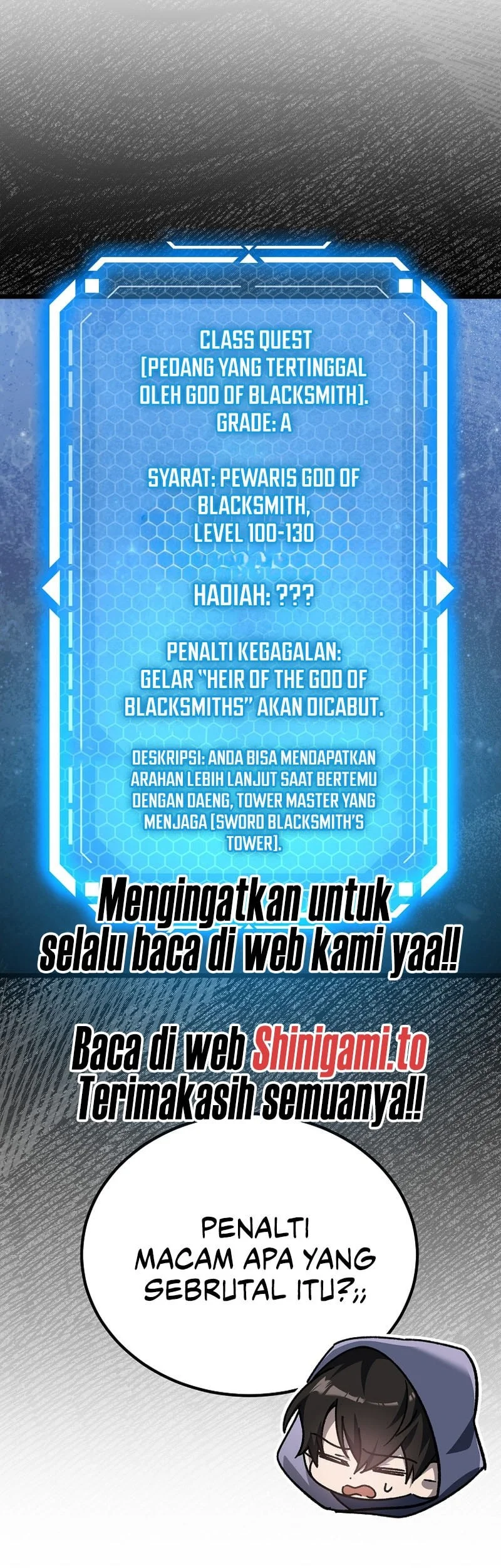 Genius Blacksmith’s Game Chapter 45 - halaman 78