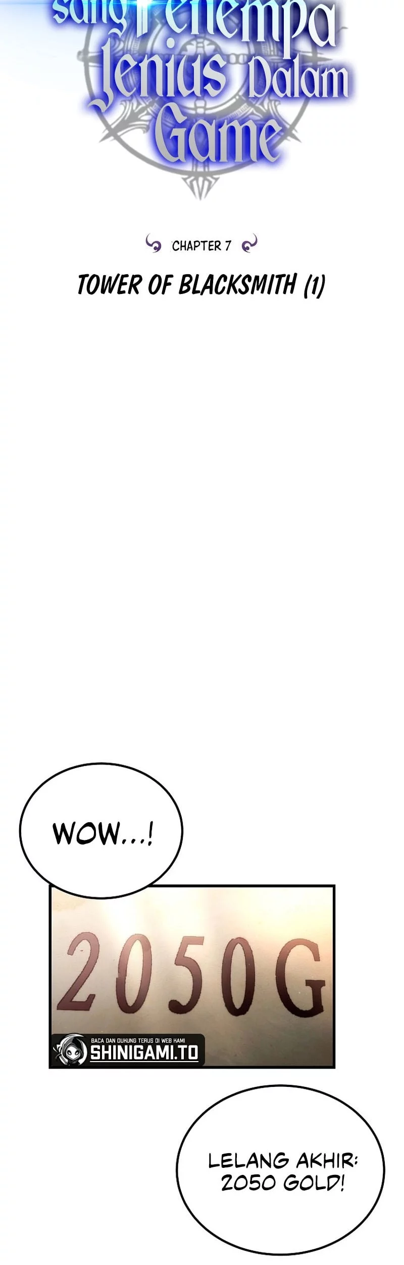 Genius Blacksmith’s Game Chapter 7 - halaman 33