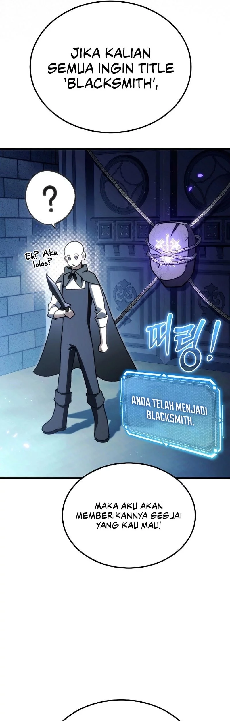 Genius Blacksmith’s Game Chapter 7 - halaman 58
