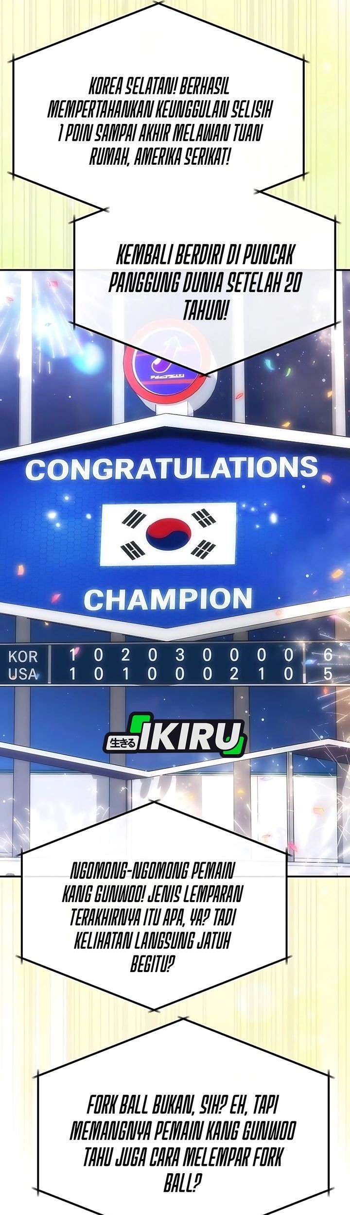 Genius Hitter Hits Fastball Chapter 100 - halaman 34