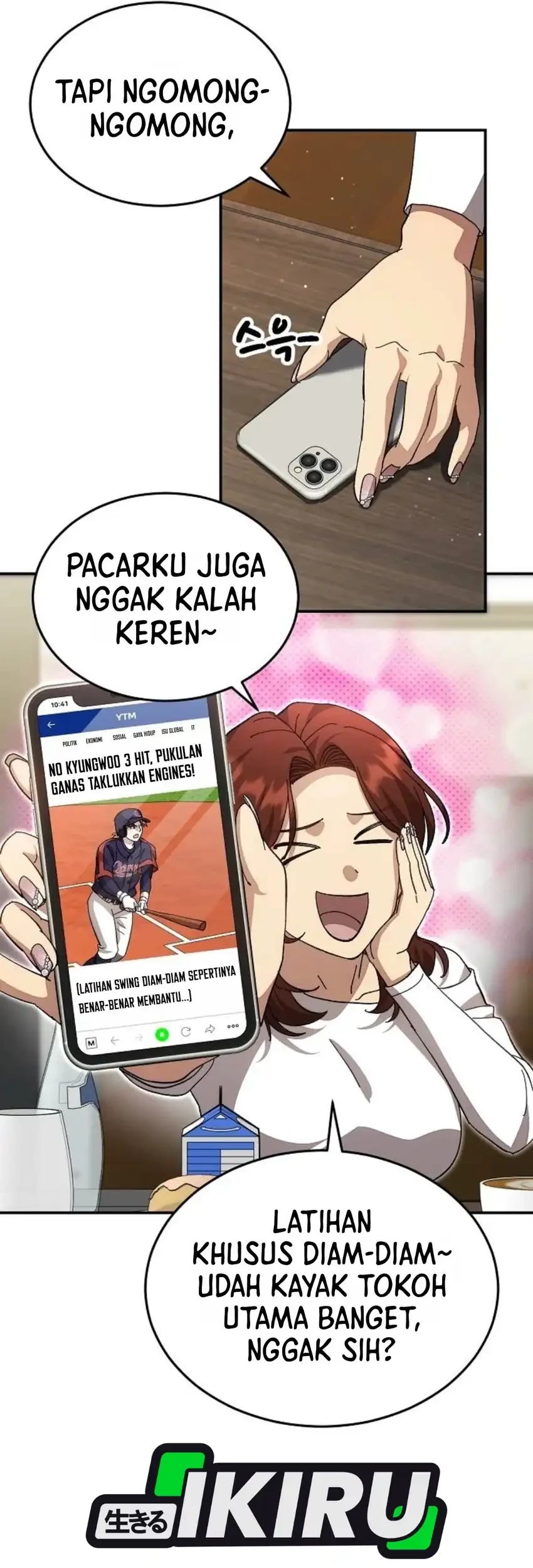 Genius Hitter Hits Fastball Chapter 128 - halaman 6