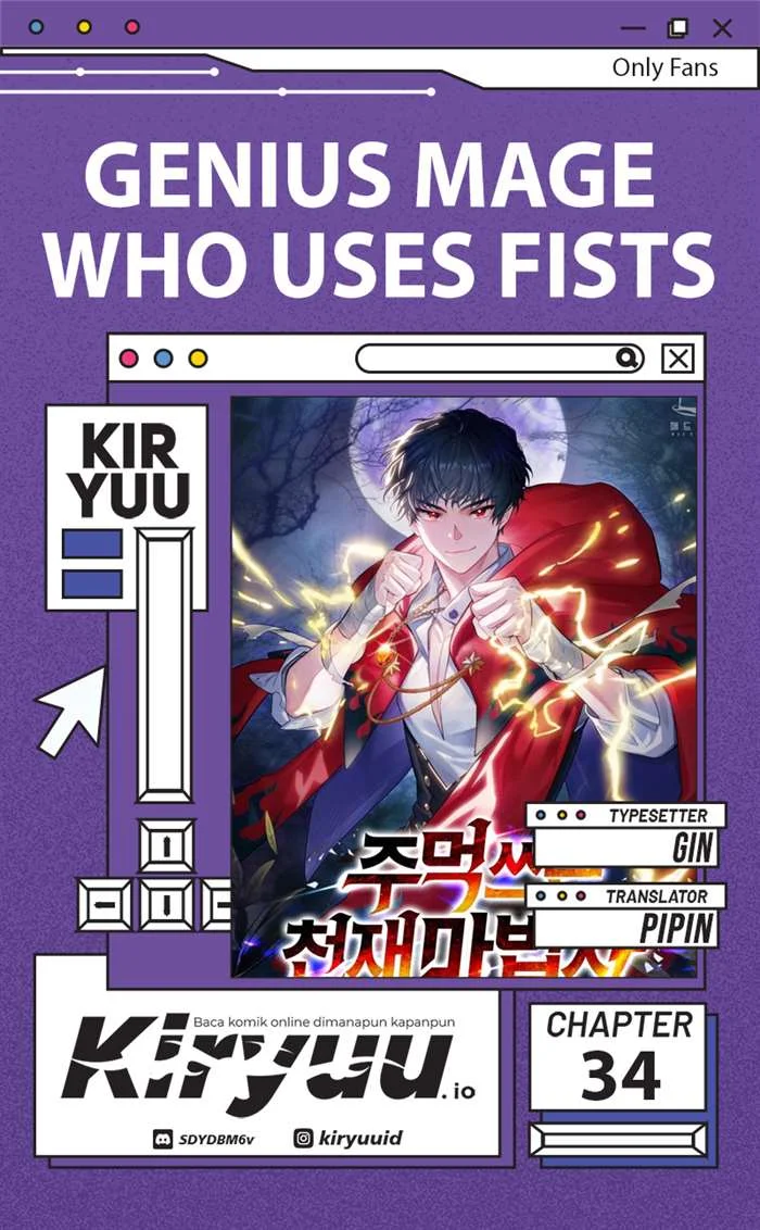 Genius Mage Who Uses Fists Chapter 34 - halaman 1