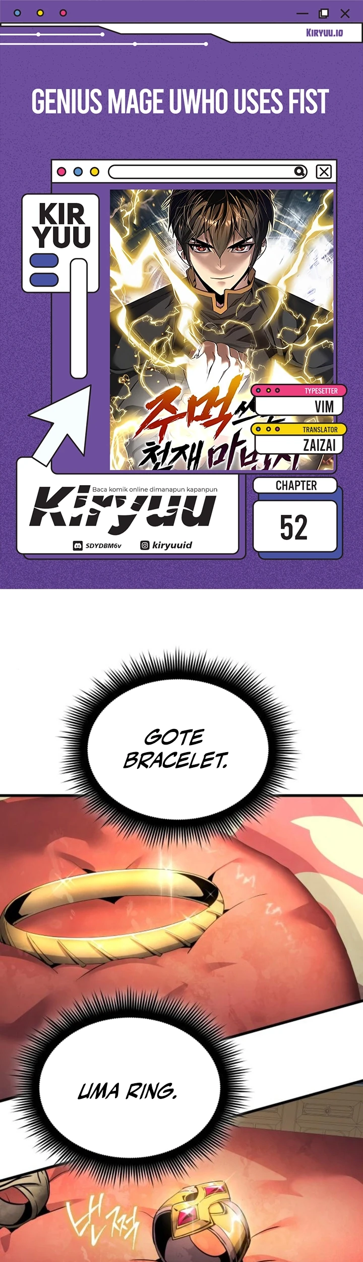 Genius Mage Who Uses Fists Chapter 52 - halaman 1