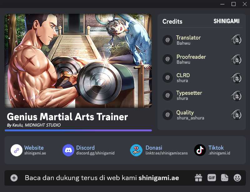 Genius Martial Arts Trainer Chapter 37 - halaman 1