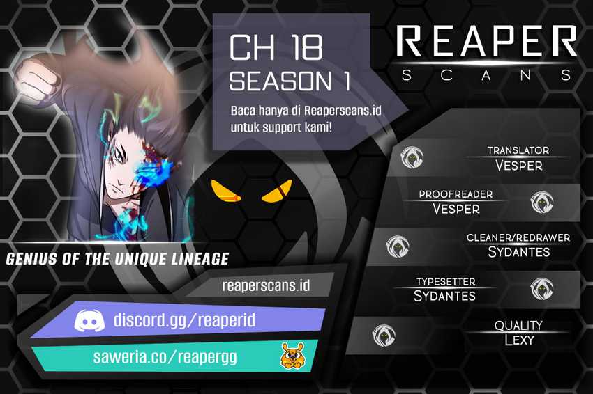 Genius of the Unique Lineage Chapter 18 - halaman 1