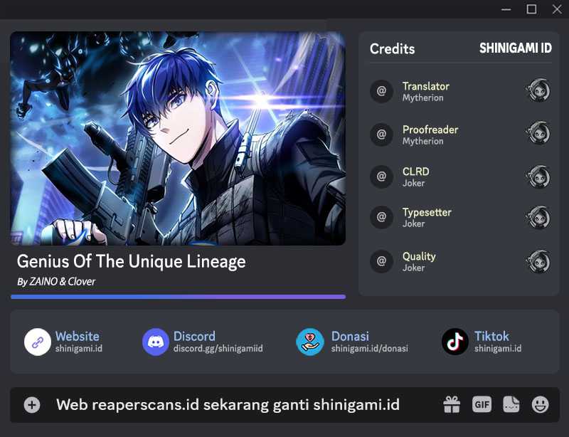 Genius of the Unique Lineage Chapter 35 - halaman 1