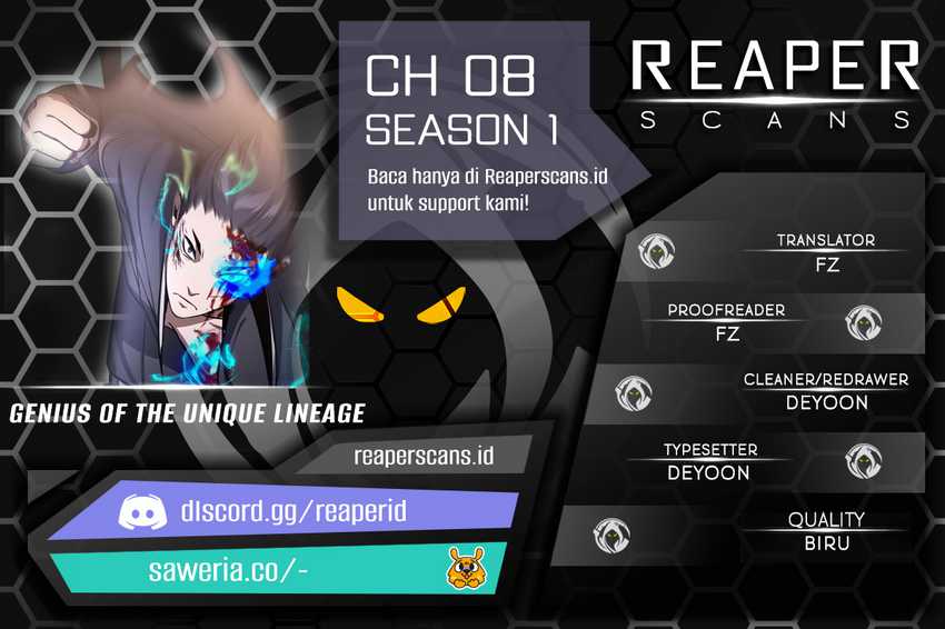 Genius of the Unique Lineage Chapter 8 - halaman 1
