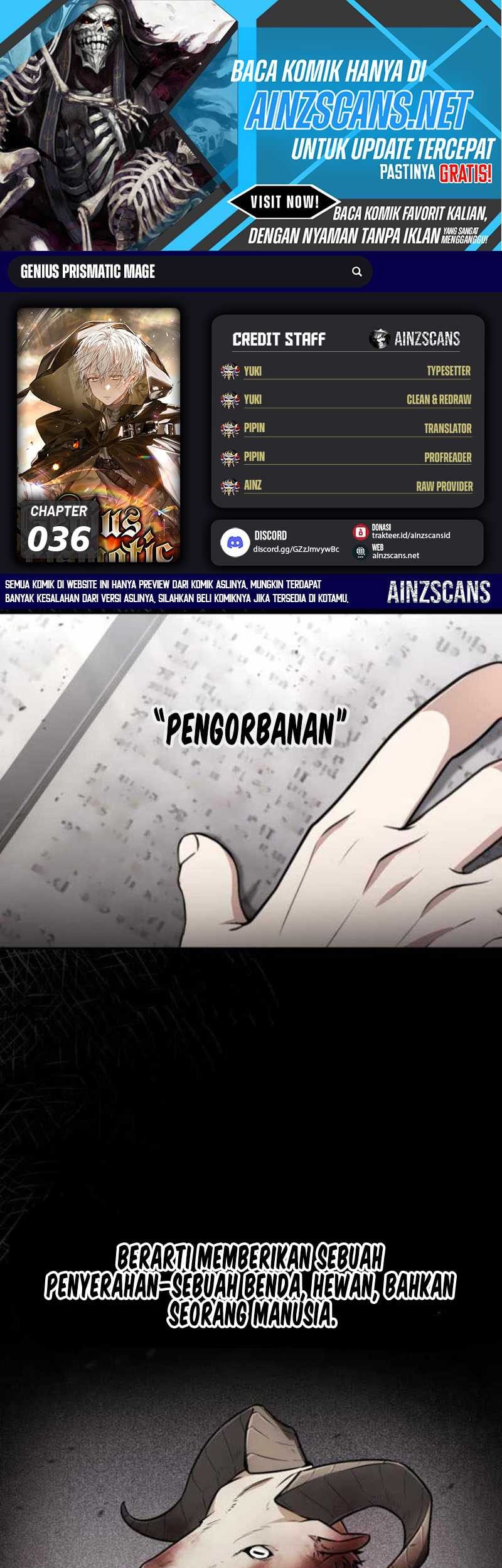 Genius Prismatic Mage Chapter 36 - halaman 1