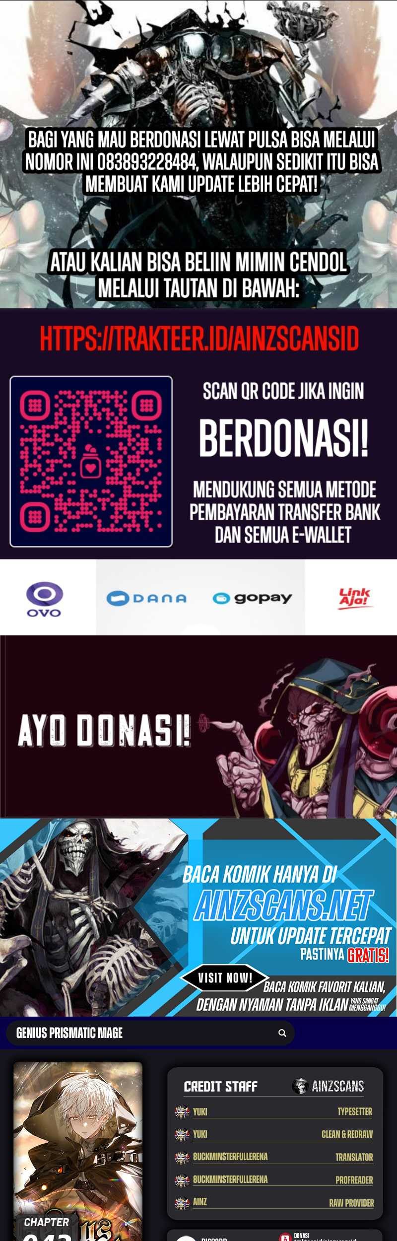 Genius Prismatic Mage Chapter 43 - halaman 1