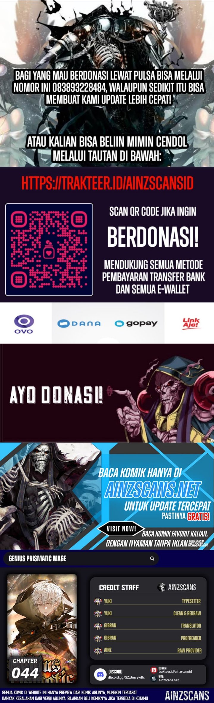 Genius Prismatic Mage Chapter 44 - halaman 1
