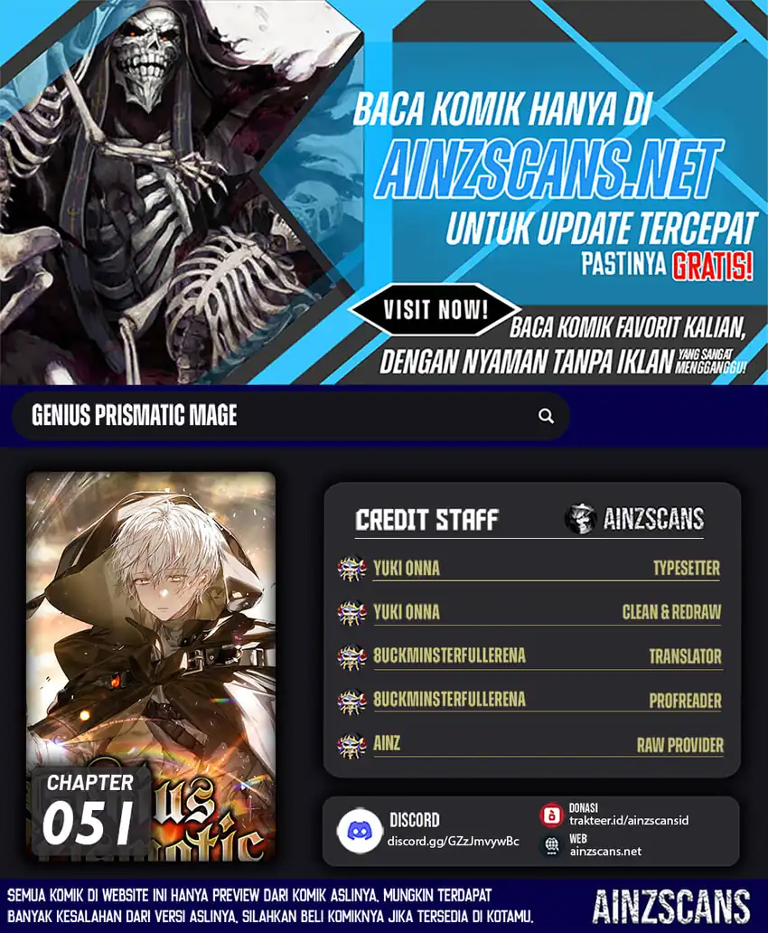 Genius Prismatic Mage Chapter 51 - halaman 1