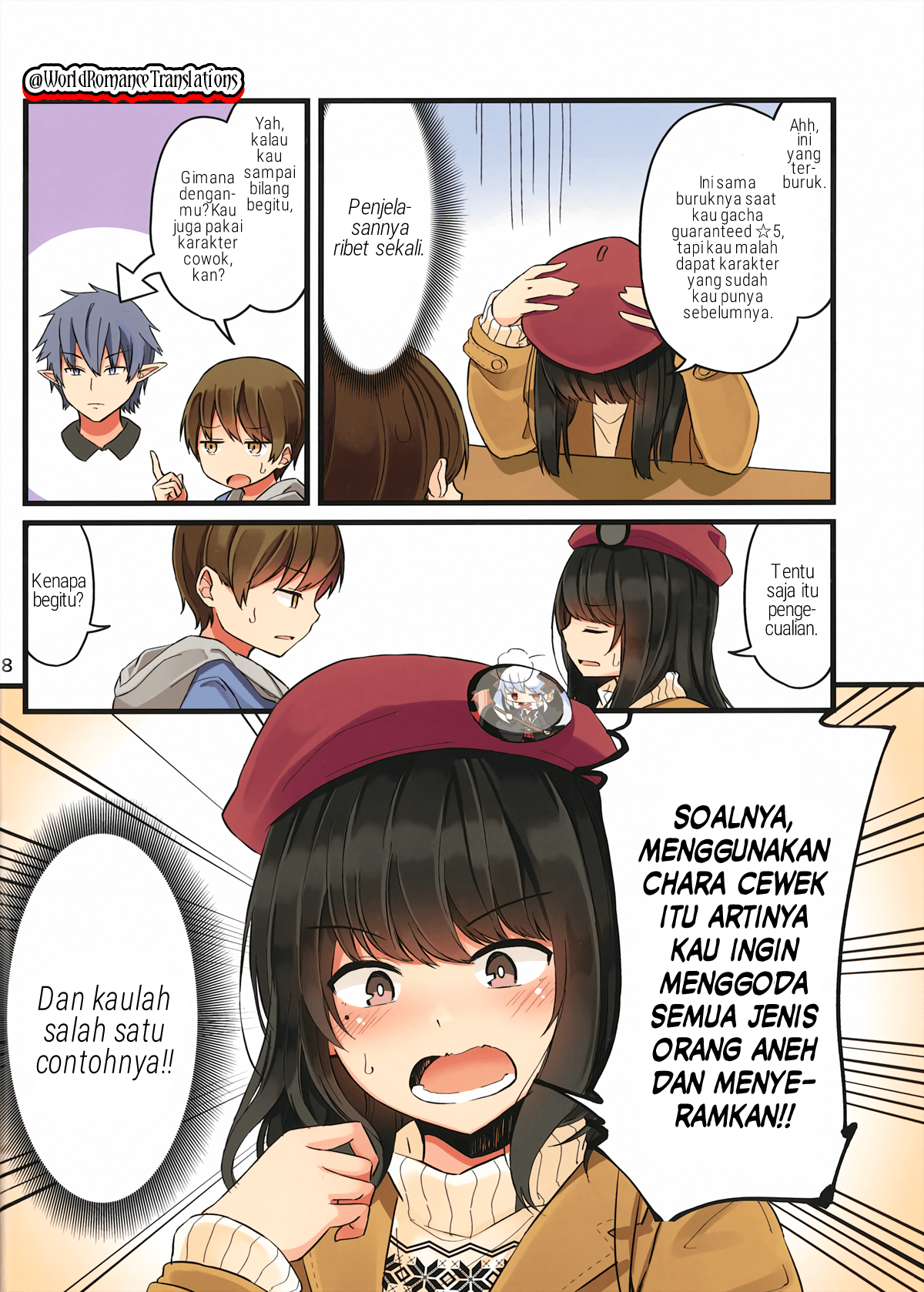 Genjitsu mo Tamani wa Uso wo Tsuku Chapter 1 - halaman 9