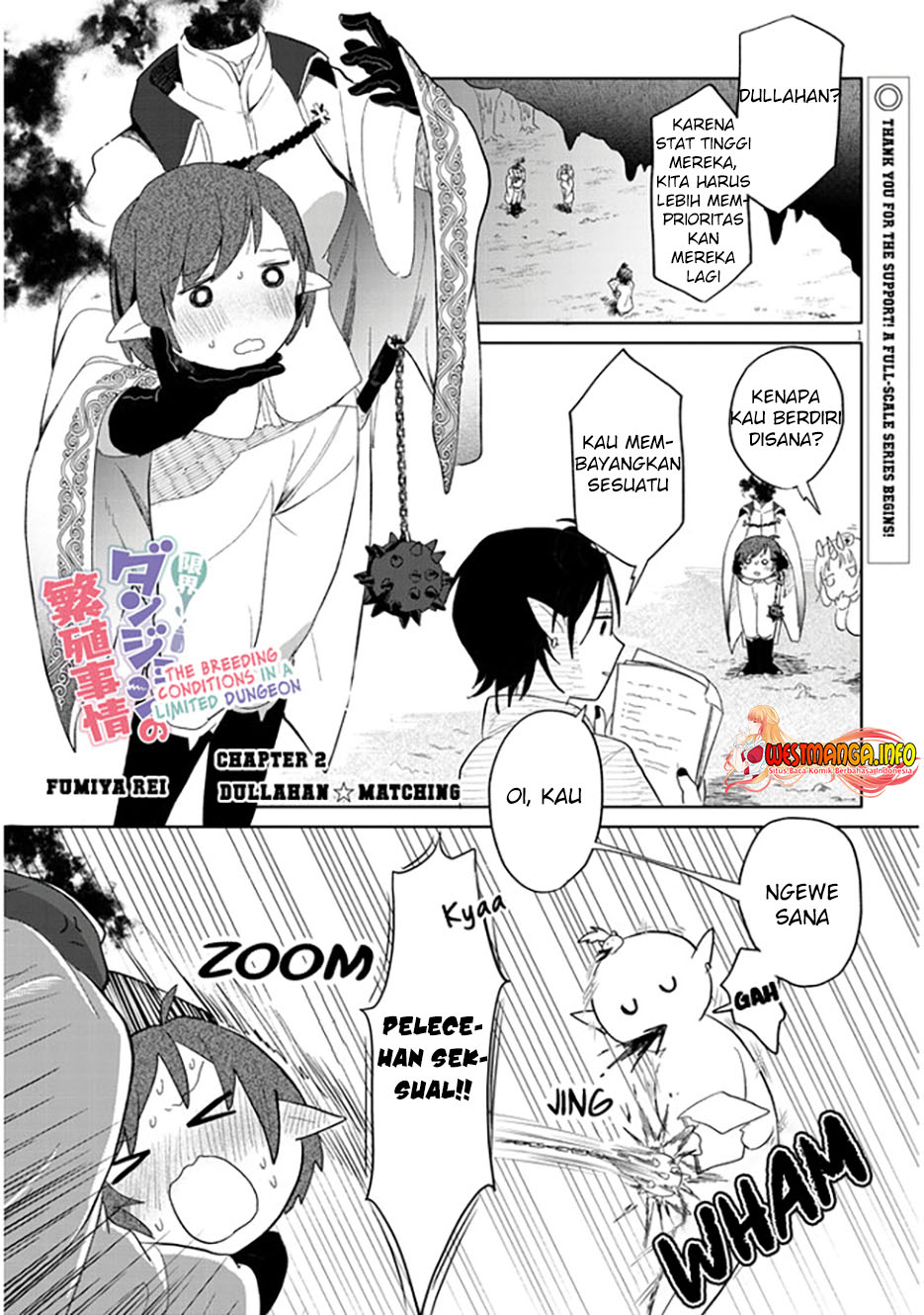 Genkai Dungeon no Hanshoku Jijou Chapter 2 - halaman 2