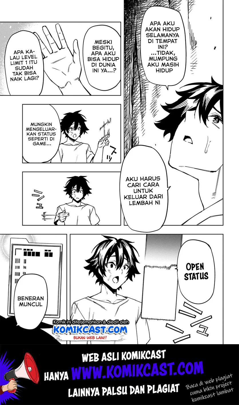 Genkai Level 1 kara no Nariagari Chapter 1 - halaman 14
