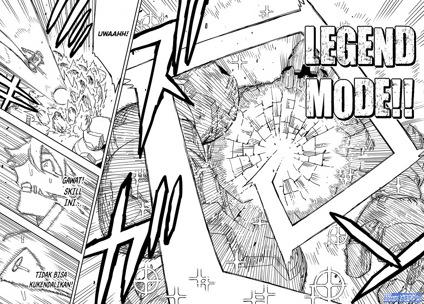 Genkai Level 1 kara no Nariagari Chapter 27.1 - halaman 8