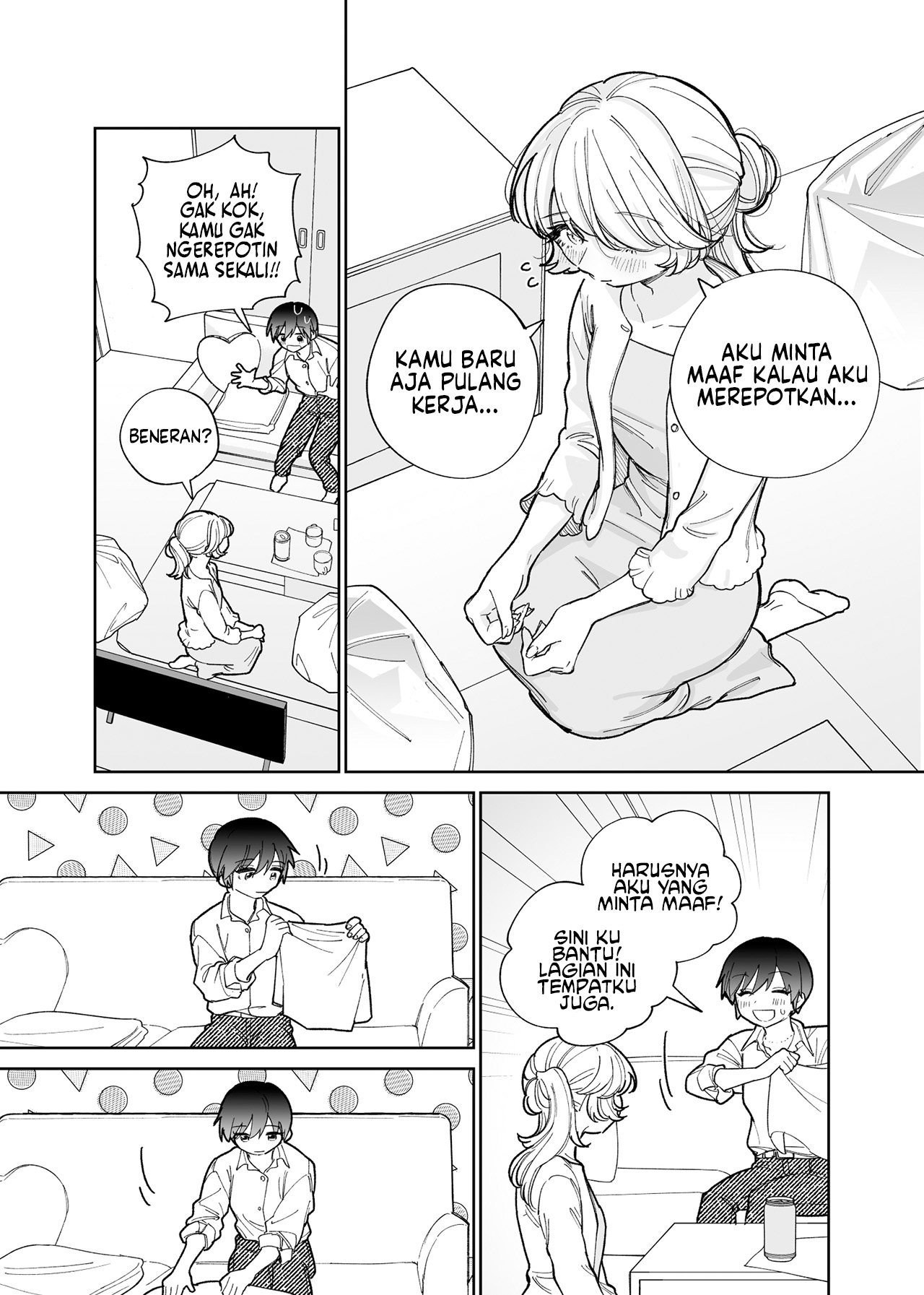 Genkai OL to Joshidaisei ga ○○ suru Hanashi Chapter 1 - halaman 15