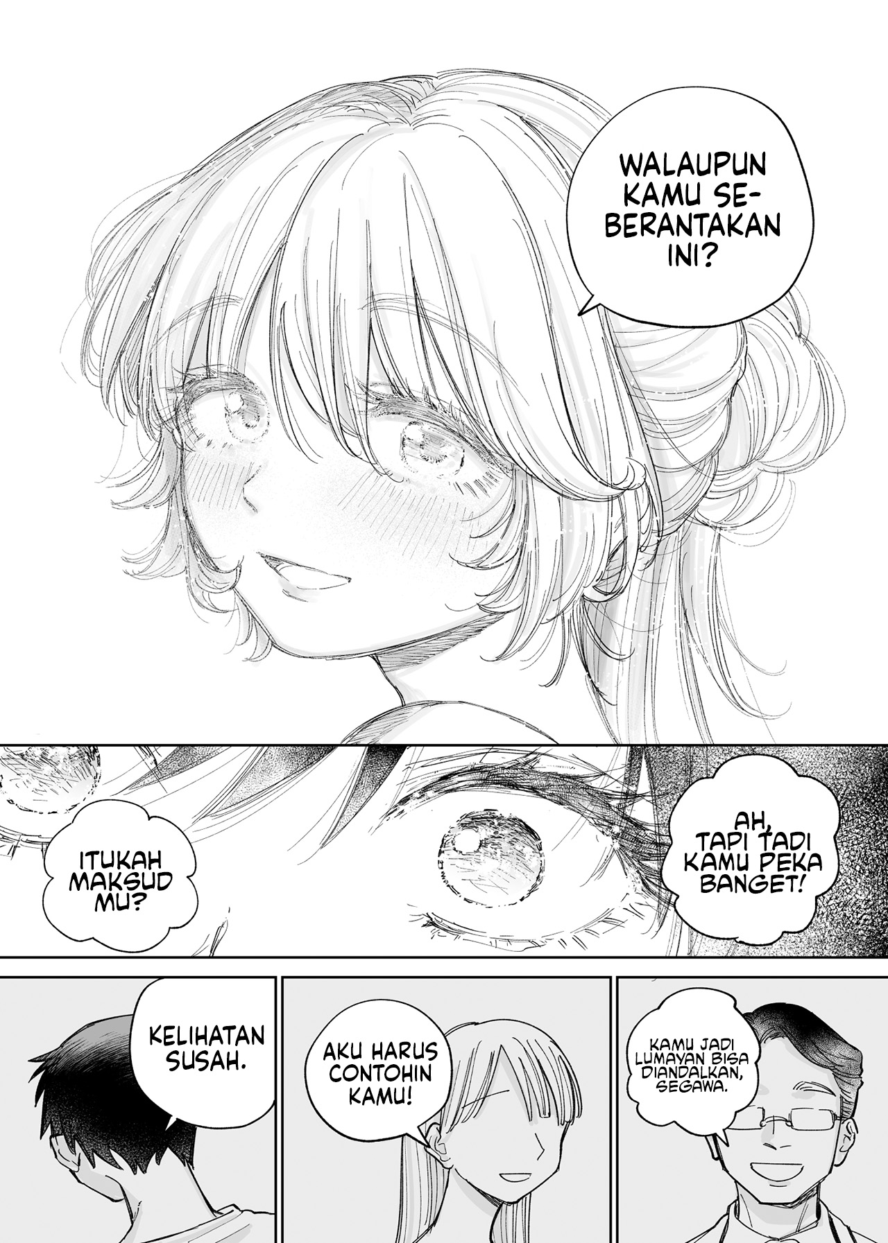 Genkai OL to Joshidaisei ga ○○ suru Hanashi Chapter 1 - halaman 17
