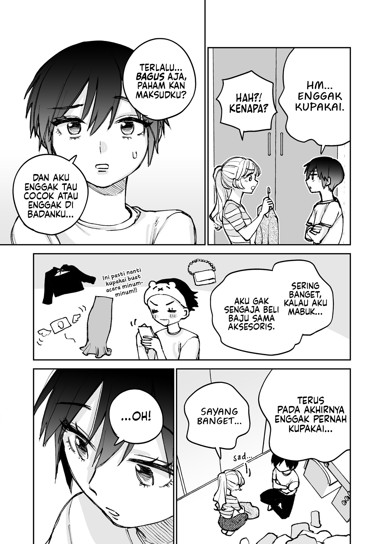 Genkai OL to Joshidaisei ga ○○ suru Hanashi Chapter 2 - halaman 10