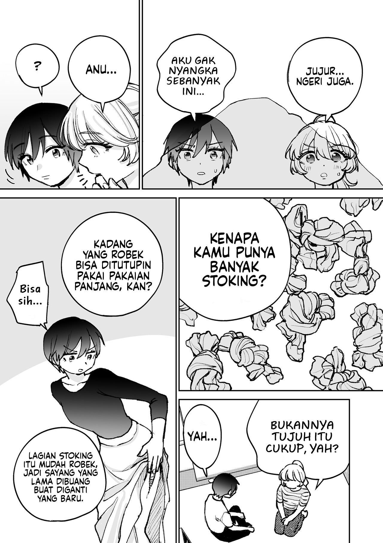 Genkai OL to Joshidaisei ga ○○ suru Hanashi Chapter 2 - halaman 8