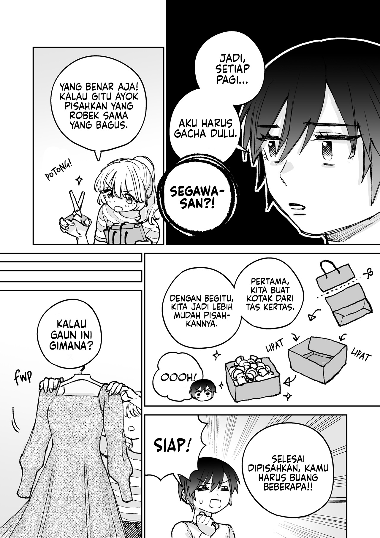 Genkai OL to Joshidaisei ga ○○ suru Hanashi Chapter 2 - halaman 9