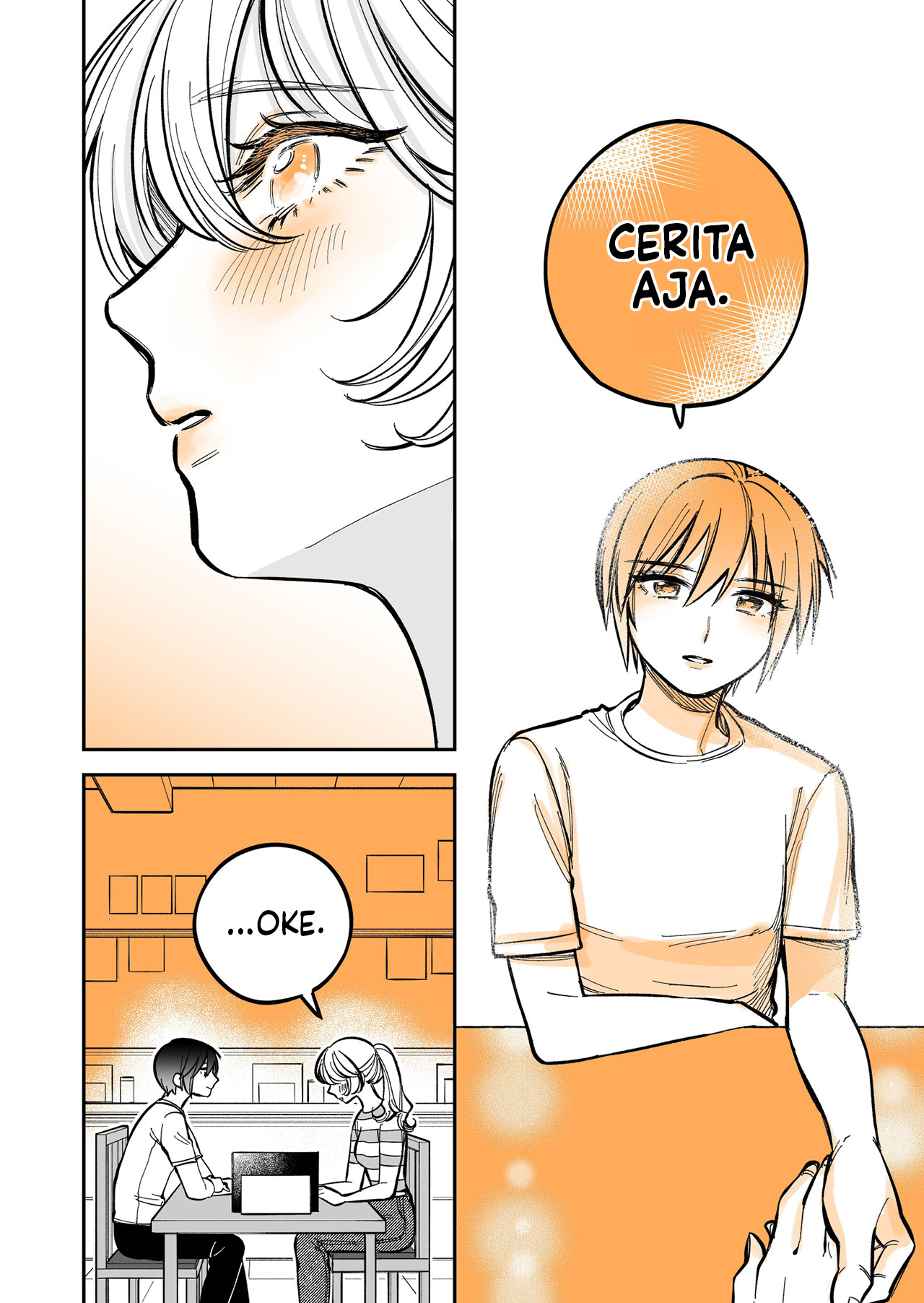 Genkai OL to Joshidaisei ga ○○ suru Hanashi Chapter 3.2 - halaman 6