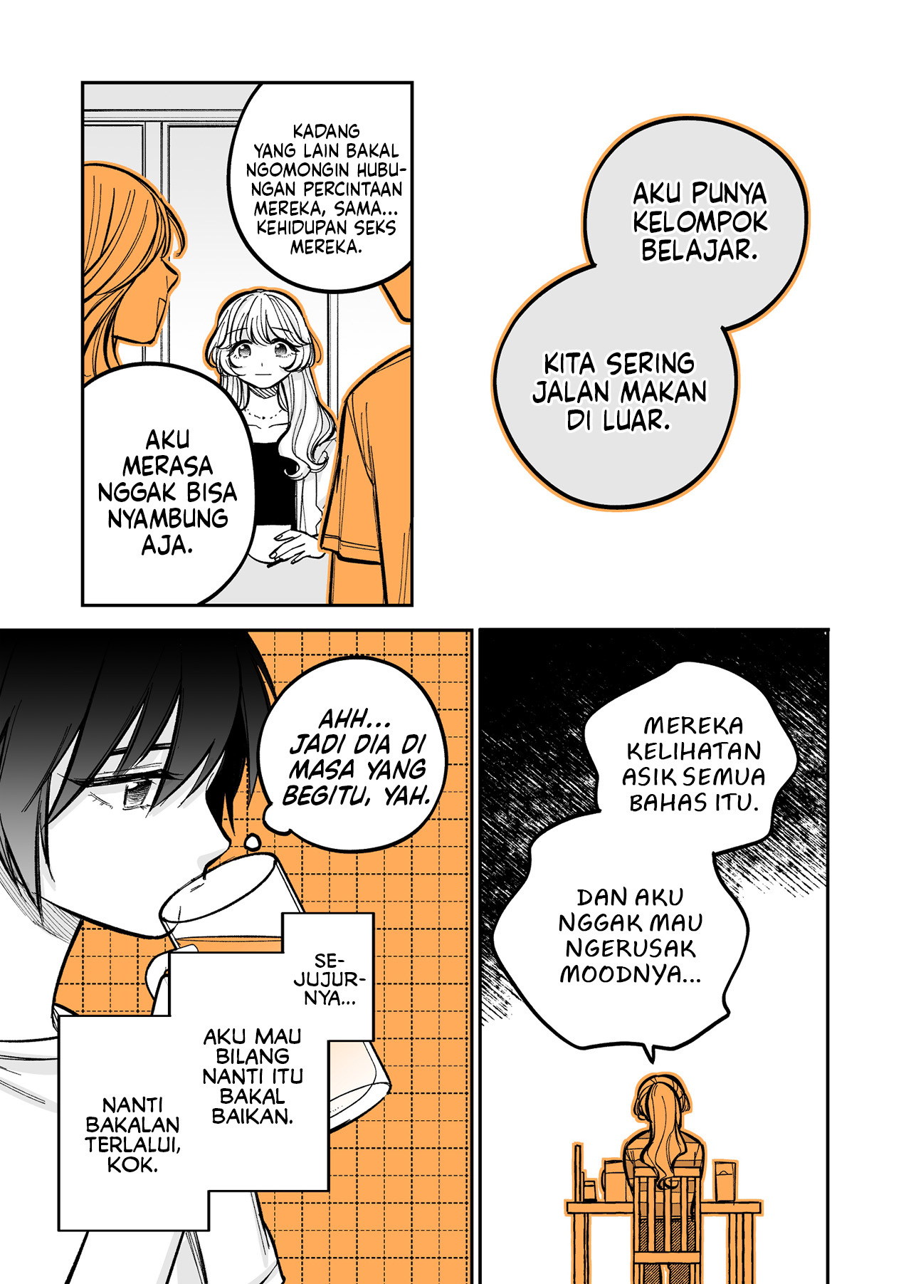 Genkai OL to Joshidaisei ga ○○ suru Hanashi Chapter 3.3 - halaman 3