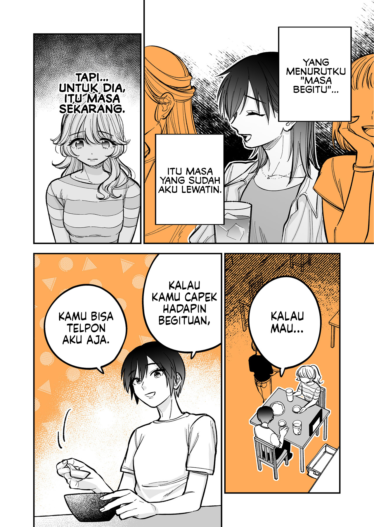 Genkai OL to Joshidaisei ga ○○ suru Hanashi Chapter 3.3 - halaman 4